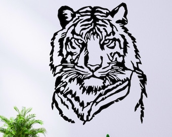 Tigers metal wall sign 