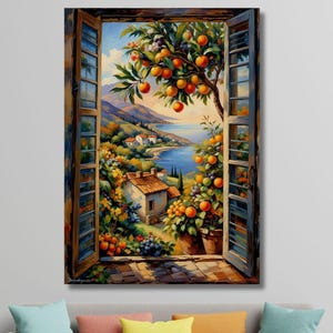 Henri Matisse &#39;Open Window&#39; Canvas Print: Fauvism Style Wall Art