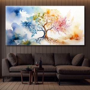 Gustav klimt the tree of life CANVAS WALL ART Tree Life Art, Gustav Klimt Gift Canvas, The Tree Of Life Canvas, Tree Life Canvas Art gift