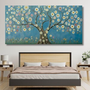 Gustav klimt the tree of life Tree Life Art, Gustav Klimt Gift Canvas, The Tree Of Life Canvas, Tree Life Canvas Art Gift Christmas Gift