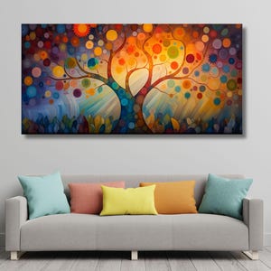 Gustav klimt the tree of life Canvas Life Art, Gustav Klimt Gift Canvas, The Tree Of Life Canvas,Tree Life Canvas Art Gift Christmas Gift