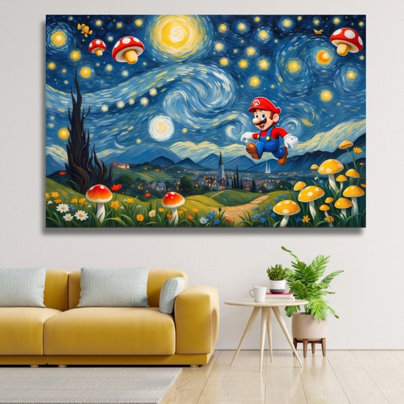 Van gogh mario bros new arrivals