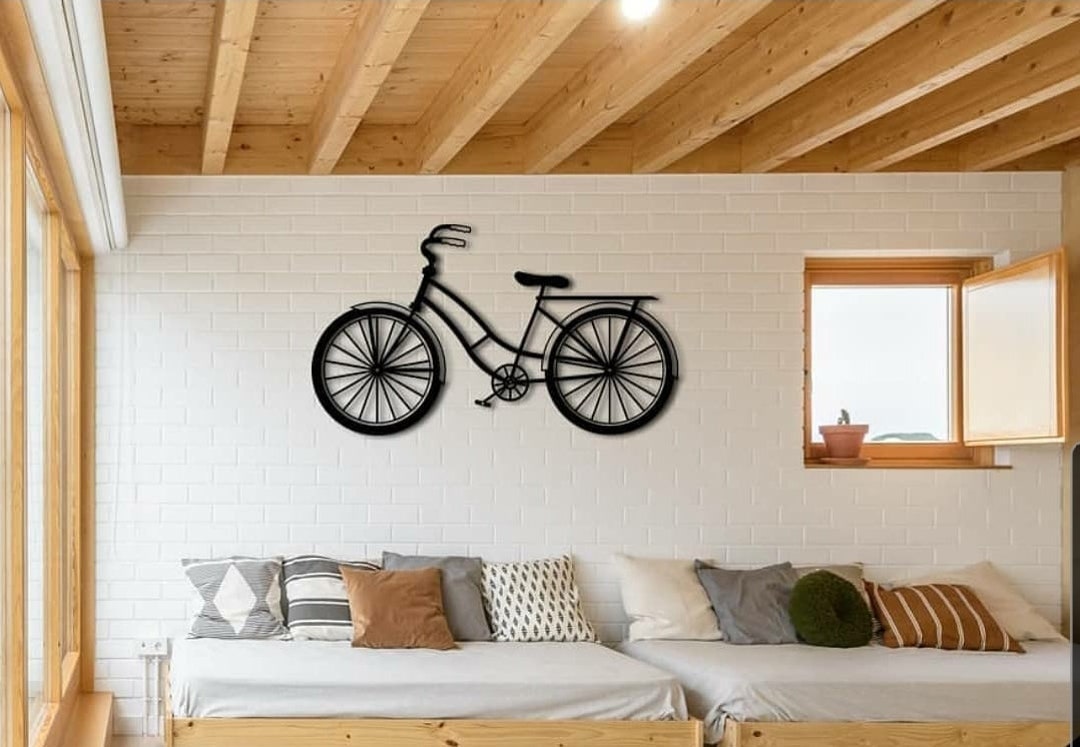 Metal Bicycle Wall Art Metal Wall Decor Metal Wall Art Bike Etsy Uk