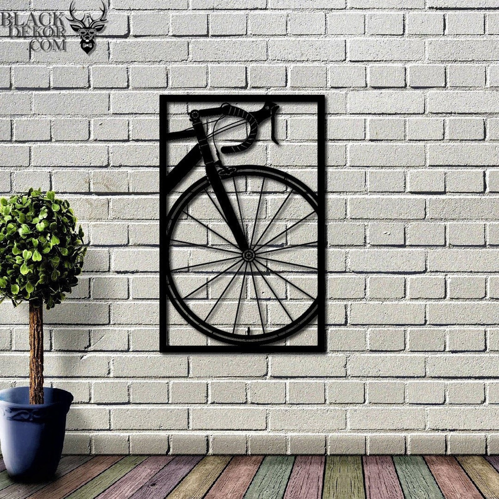 Metal Bicycle Wall Art Metal Wall Decor Metal Wall Art Bike Etsy