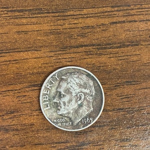 1965 dime no mint mark - Etsy 日本