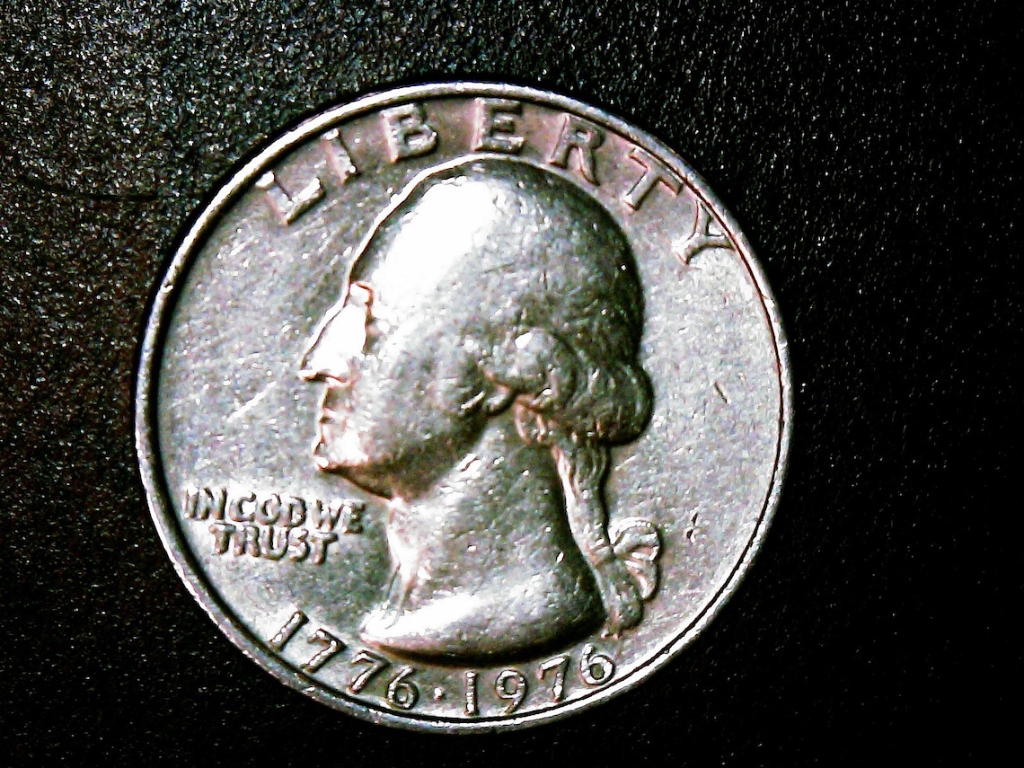 1776 To 1976 Quarter No Mint Mark 1776-1976 no mint mark bicentennial quarter | Etsy