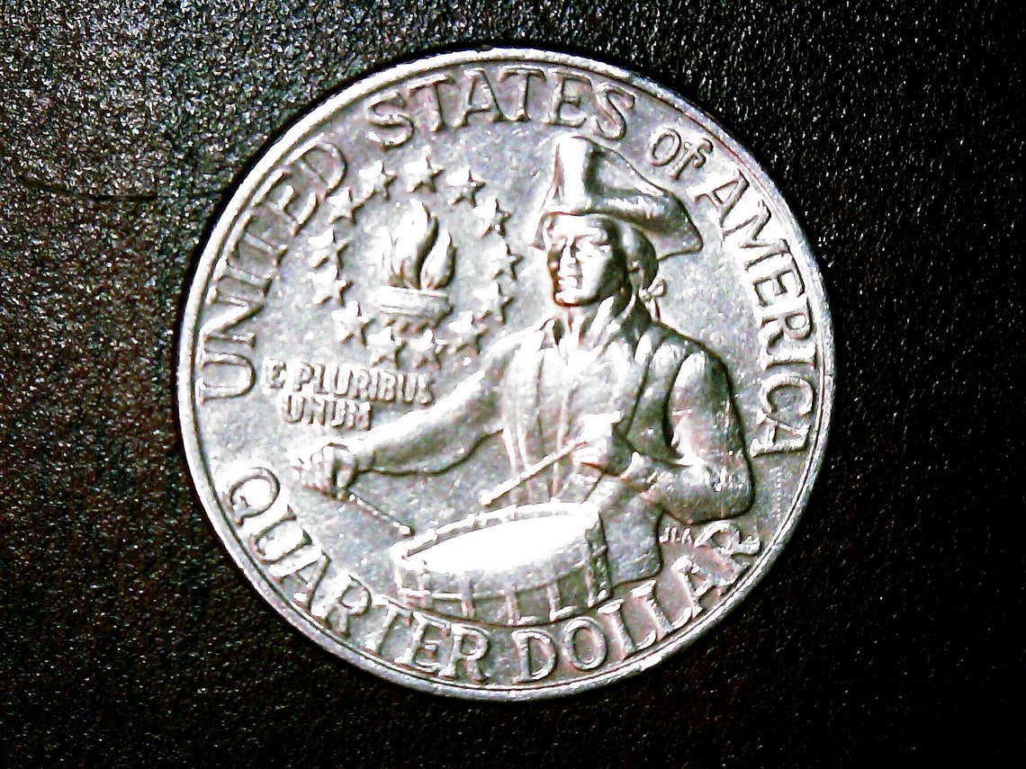 1776 To 1976 Quarter No Mint Mark 1776-1976 no mint mark bicentennial quarter | Etsy