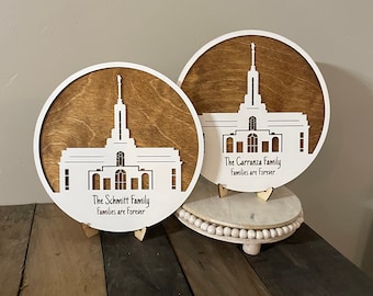 LDS Timpanogas Temple Plaque SVG File