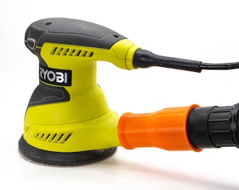 Ryobi Sander Dust Collection Adapter – ShopVac, Ridgid, Festool, Craftsman