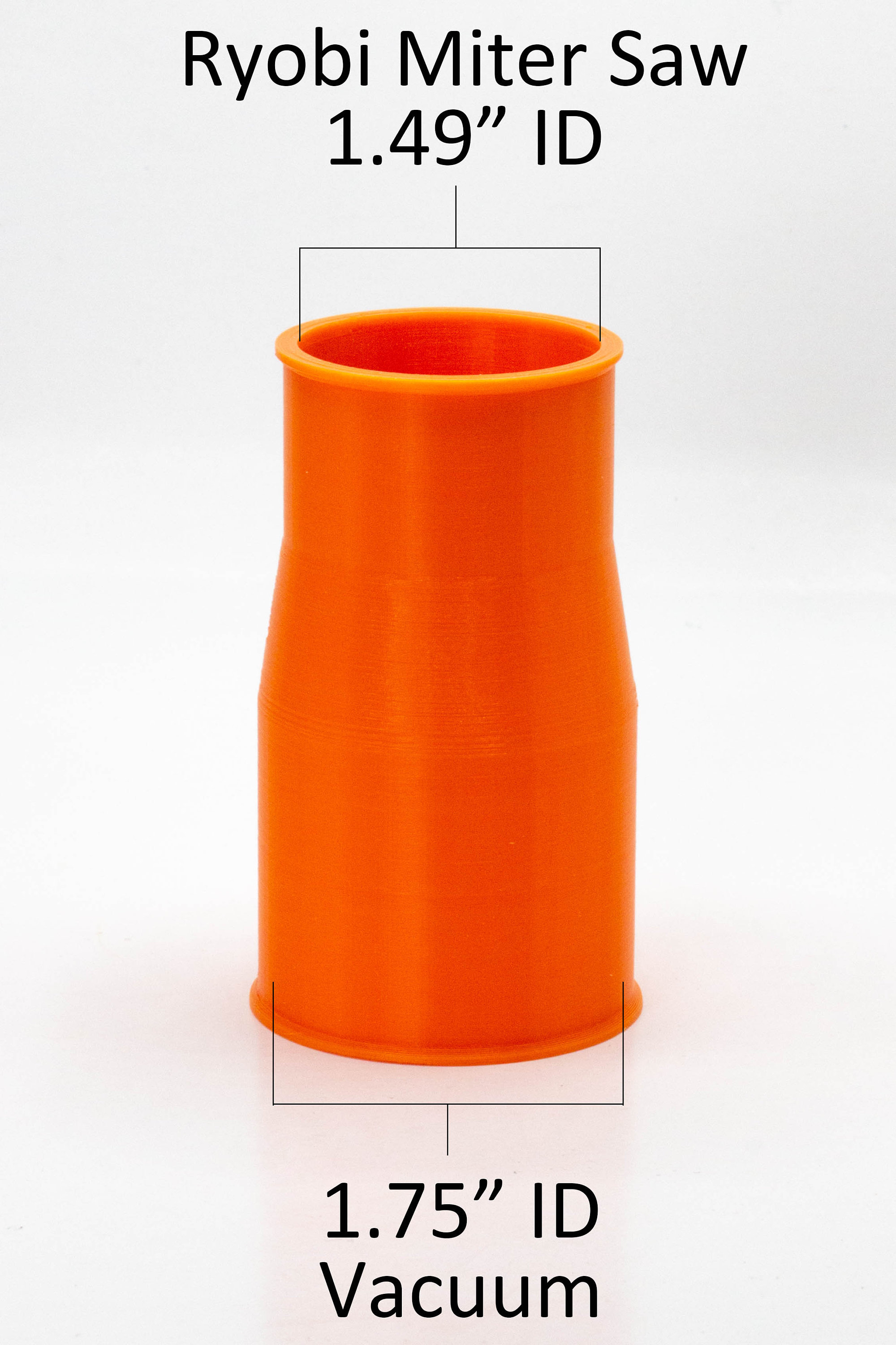 Ryobi Miter Saw Vacuum Adapter Shopvac/ridgid/festool/craftsman Dust