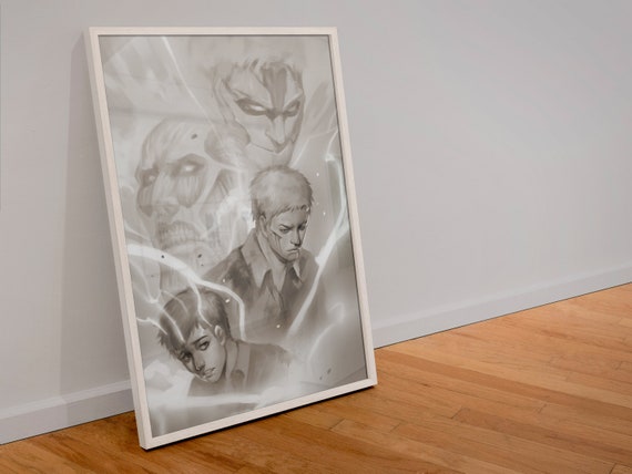 Angriff Auf Titan Der Kolossale Titan Der Gepanzerte Titan Etsy