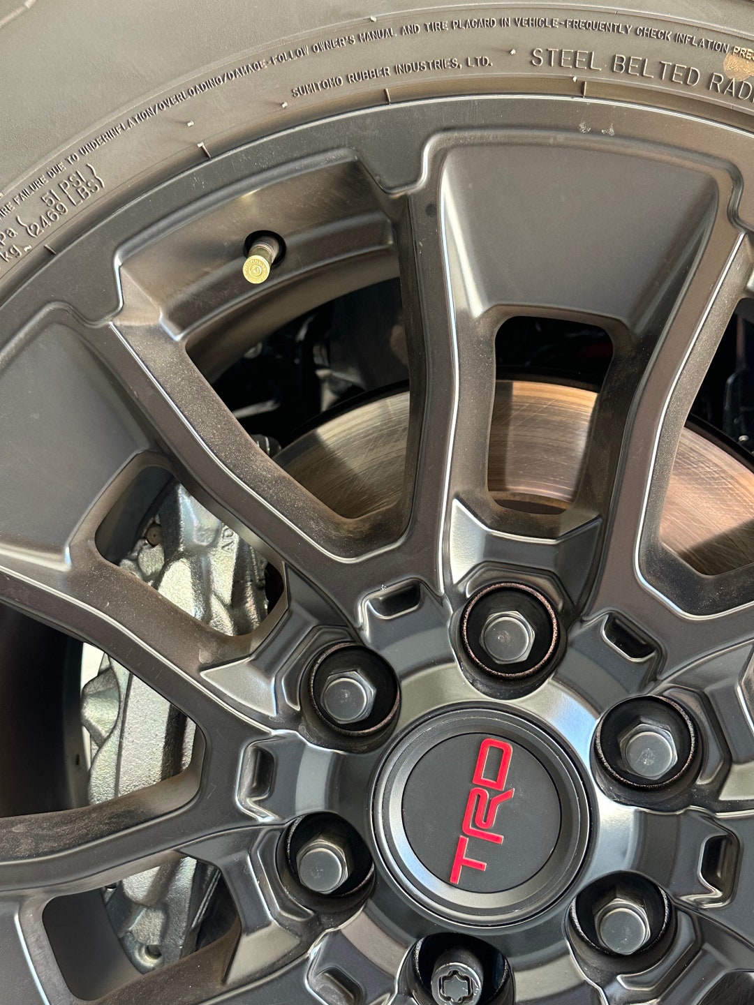 Bullet Tire Pressure Cap Tire Cap Bullet Shell Smith & Wesson Ammo Tire Cap Bullet Pressure Cap