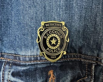 Raccoon Police Enamel Pin