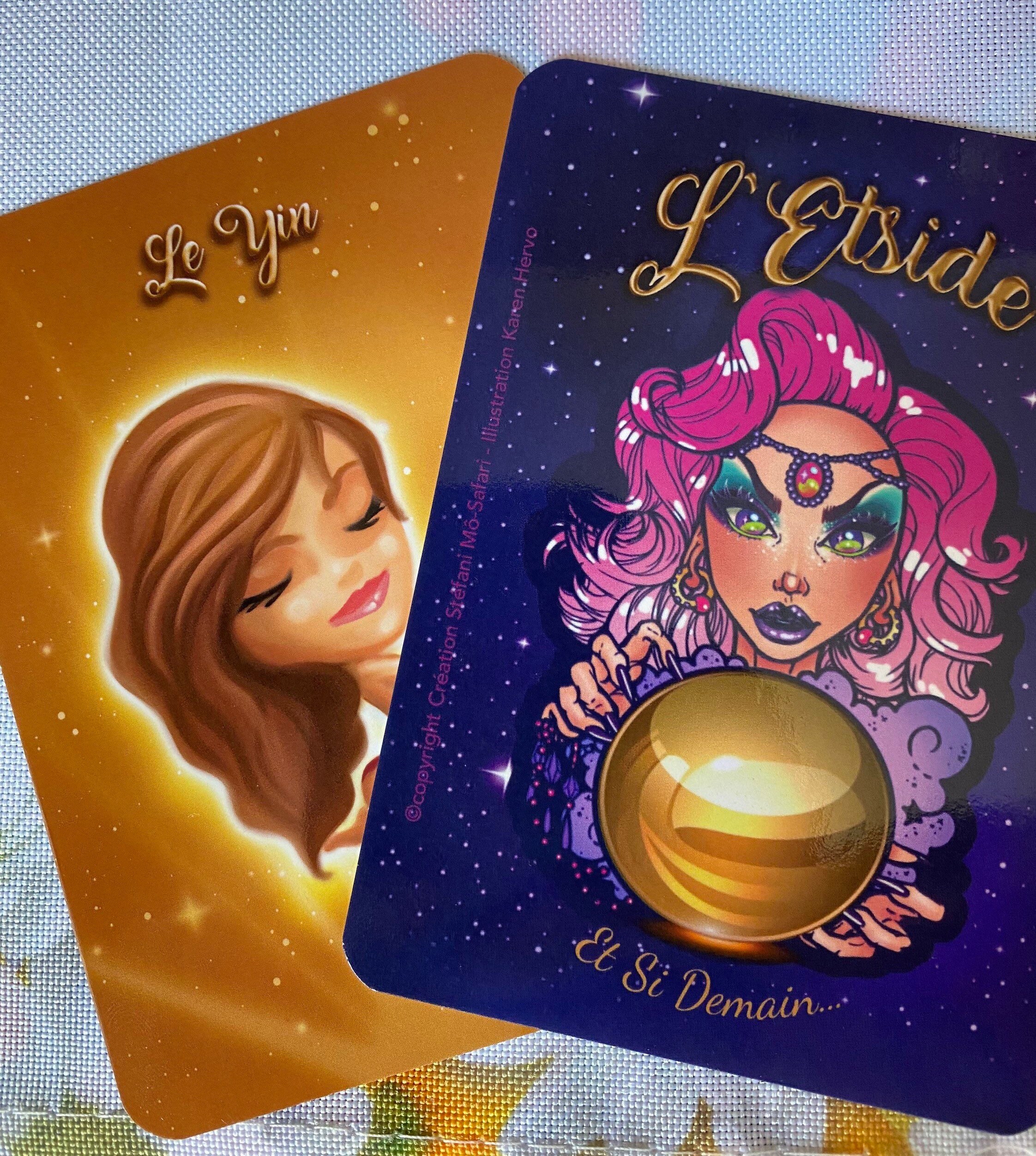 Oracle Divinatory L'ETSIDE by Stéfani MÔ-SAFARI of modern design …