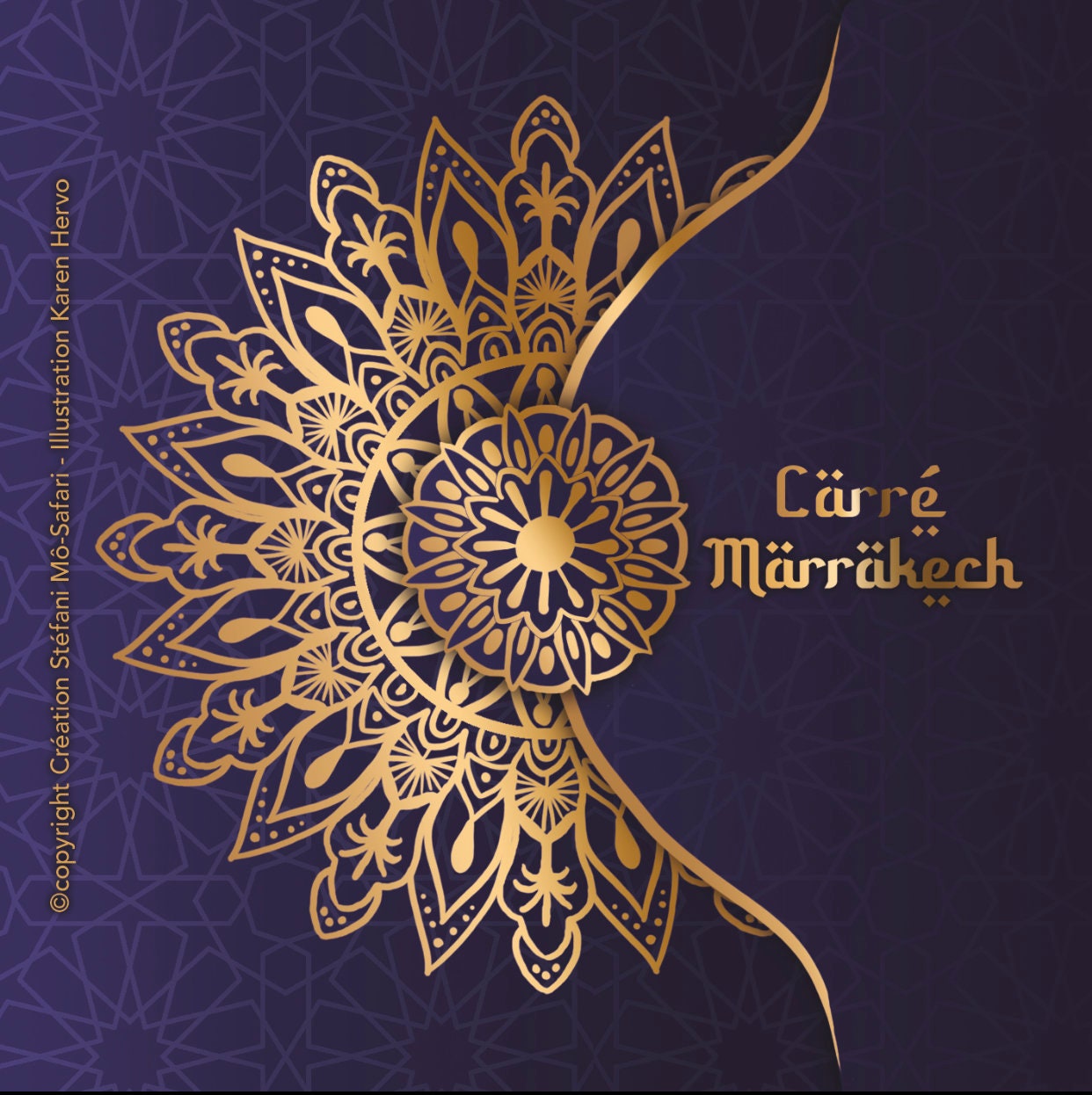 Oracle Divinatoire Carré Marrakech Par Stéfani Mô-Safari Débutants et Confirmés, Cartes Explicites P