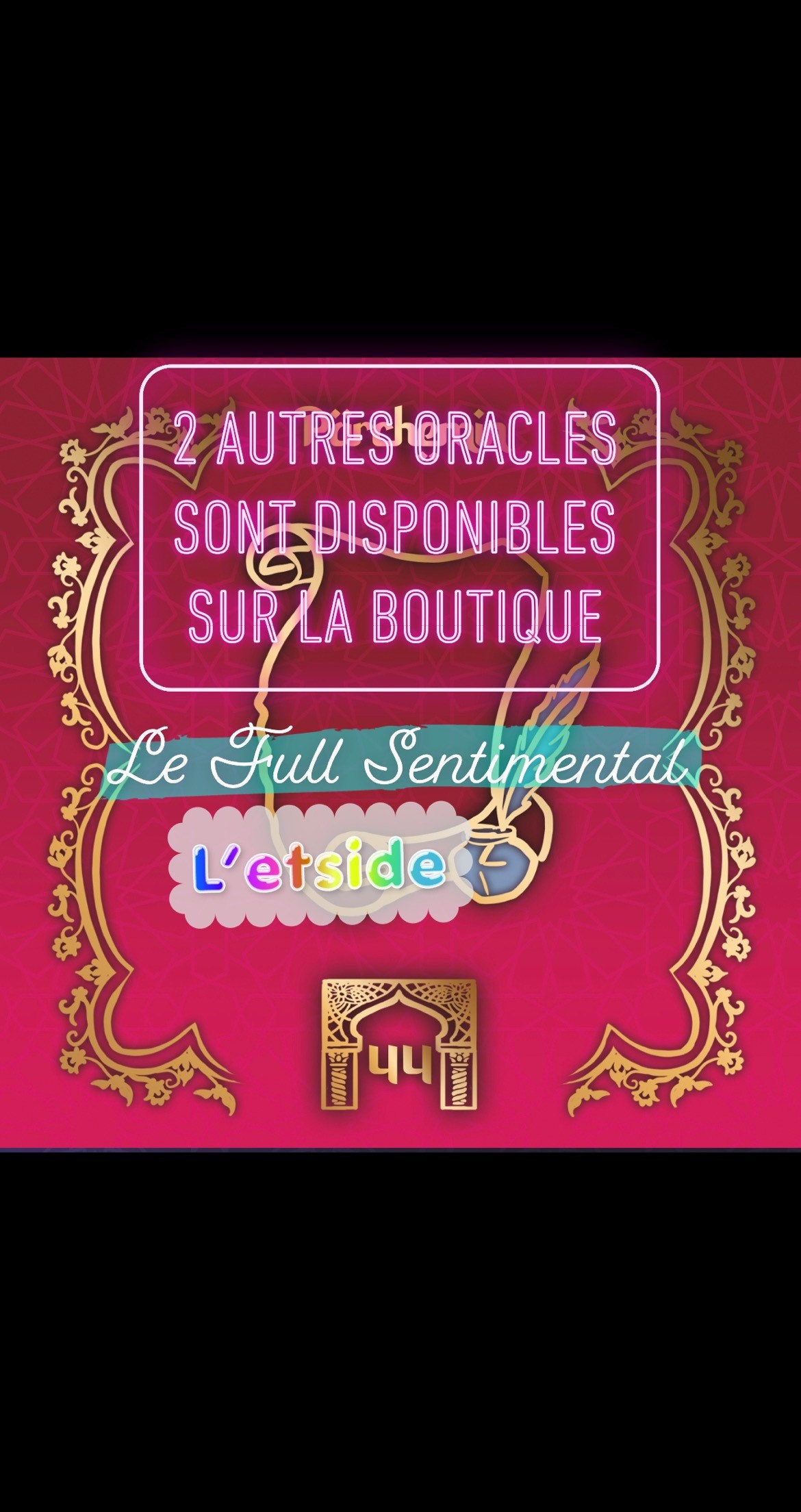 Oracle Divinatoire FULL SENTIMENTAL Nouvelles couleurs Contenu -   France