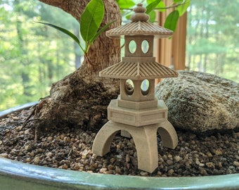 Miniature Two-Tier Pagoda
