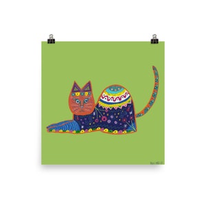Cat Alebrije - Art Print