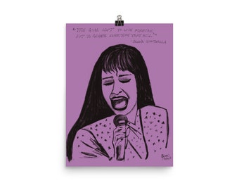 Selena - Art Print