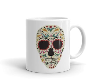 Day of the Dead Sugar Skull - mug
