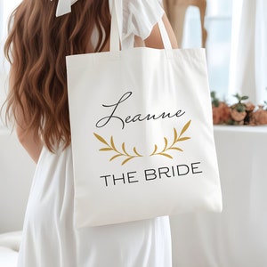 Bolsa de mano personalizada para novias - Bolsa de mano personalizada con nombre para novias - Regalo de bodas para novias - Bolsa de despedida de soltera - Elegante bolsa de mano para novias
