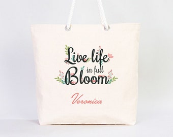 Sac fourre-tout de plage d'été personnalisé - Votre compagnon personnalisé pour le soleil, le sable et le style, sac fourre-tout personnalisé, cadeau d'été, sac fourre-tout en toile