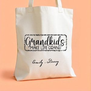 Grandma Tote Bag  | Mother’s Day Gift for Grandma | Thoughtful Gift for Nana | Personalized Tote for Grandma