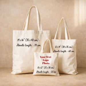 Op maat gemaakte katoenen draagtas met logo – gepersonaliseerde canvas tas voor zaken, evenementen en bruiloften – bulkbestelling beschikbaar