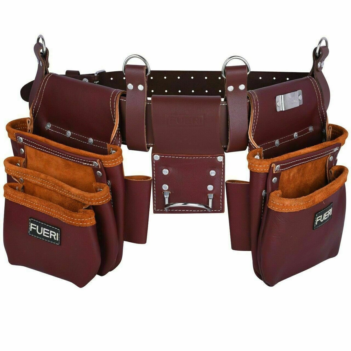 Professional Carpenters Leather Tool Belt Nail Pouch Etsy