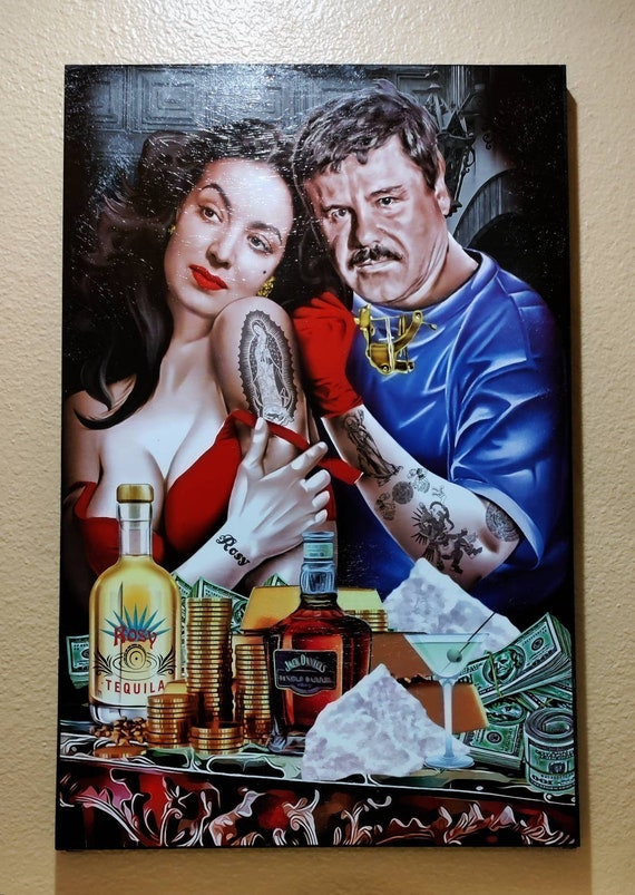 El Chapo Tattoo Etsy