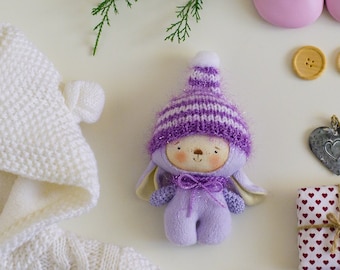 Mini Stoffhase Puppe Winzige Stofftier Plüsch Hase Urlaub Plüsch Geschenk