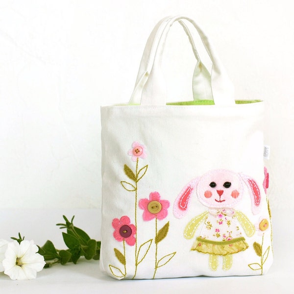 Kleinkind Geldbörse Häschentasche Kindertasche Kindertasche Mädchen Canvas Tasche Hase für Kinder