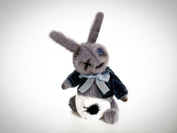 Creepy Stuffed Animal Handmade Creepy Cute Plush Bunny Weird 