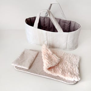 Puppentragetasche, wasserdichte Puppentasche für 13-15 Zoll Paola Reina Puppe, Puppenkorb