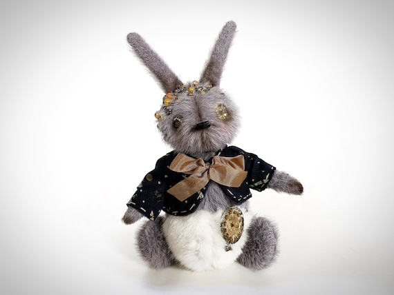 Creepy Stuffed Animal Handmade Creepy Cute Plush Bunny Weird 