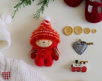 Winzige Plüsch Hase Kuscheltier Kuschelige Geschenke für Frauen Kaninchen Puppe