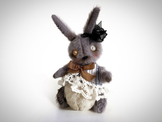 1PC Creepy Goth Bunny Plush Crazy Rabbit Plushie Toys, Spooky Gothic Bunny  Stuffed Animal Cute Horror Dreadful Bunny Doll For H - AliExpress