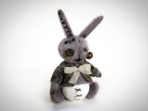 Buy Creepy Stuffed Animal Handmade Creepy Cute Plush Bunny Weird Online in  India 