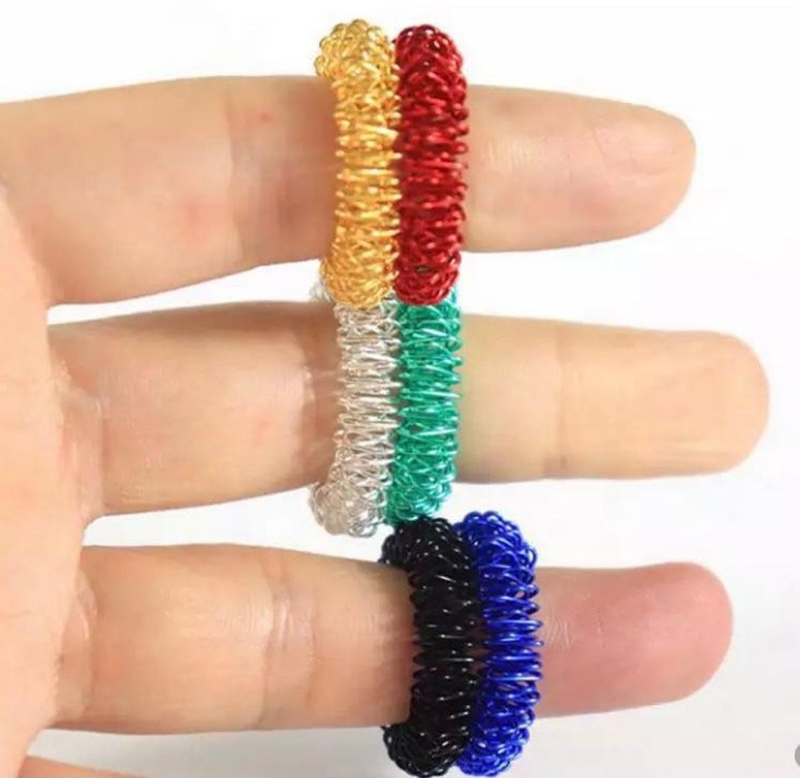 2x acupressure sensory rings Etsy