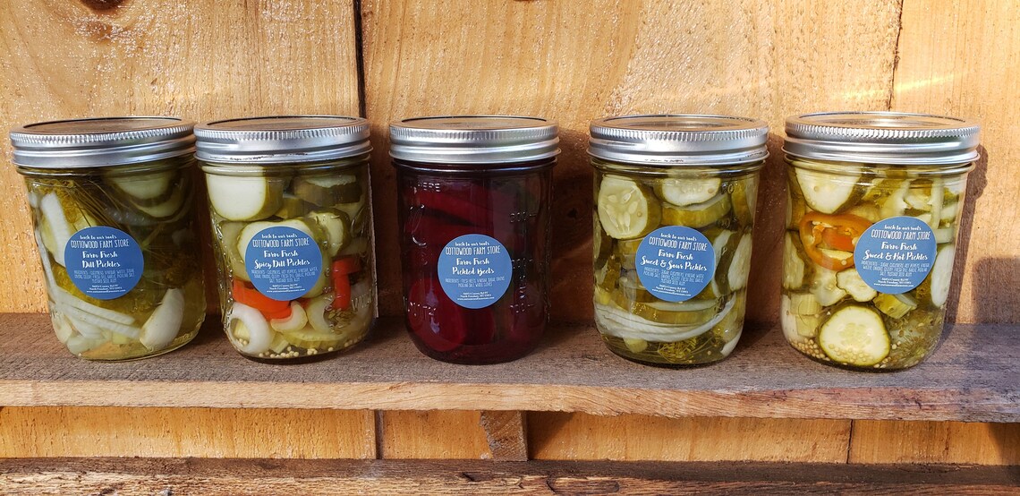 Sweet and Sour Pickles Gourmet Food Gifts Sweet Pickles Etsy