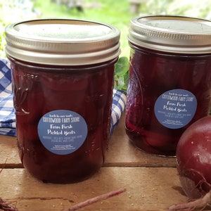 Pickled Beets, Artisan Pickled Sweet Beets, Small Batch Gourmet Pickles, Charcuterie, Farm-to-Table Pickled Goodies Made in Wisconsin