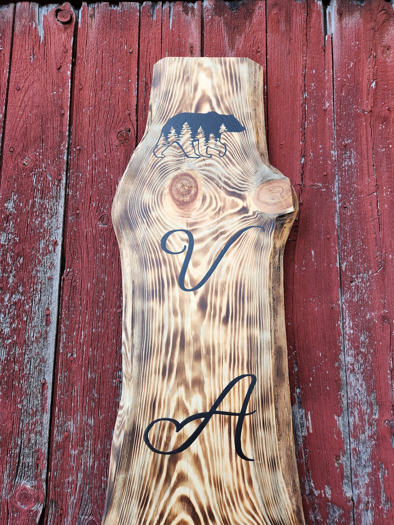 Custom Personalized Family Wooden Name Sign Farmhouse - Etsy