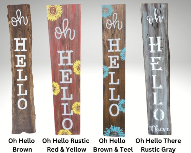 Customized Reversible Porch Sign Customizable Sign for Porch Etsy