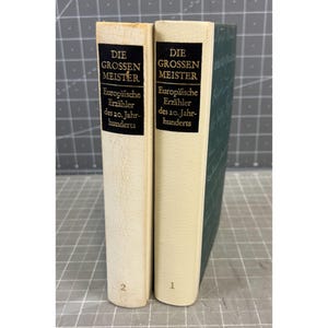 Die Grossen Meister Europäische Erzähler Des 20. Jahrhunderts Vol 1 & 2 German Language Set