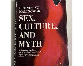 Bronislaw Malinowski „Sexkultur und Mythos“ Hardcover Erstausgabe