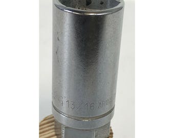 Armstrong SD-626R 13/16" Socket 1/2" Drive 6 Pt. Deep Hex Chrome Tool