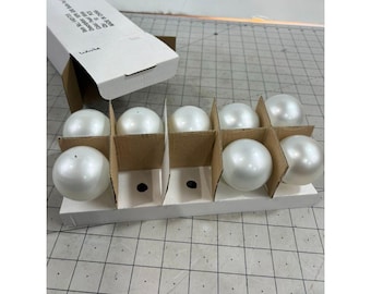 8 bombillas G50 blanco perla para casquillo E12/C7 V401705, caja parcial nueva Vickerman
