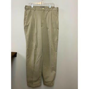 Polo Ralph Lauren Men&#39;s Chino Khaki Pants 36x34 100% Cotton USA Classic Fit