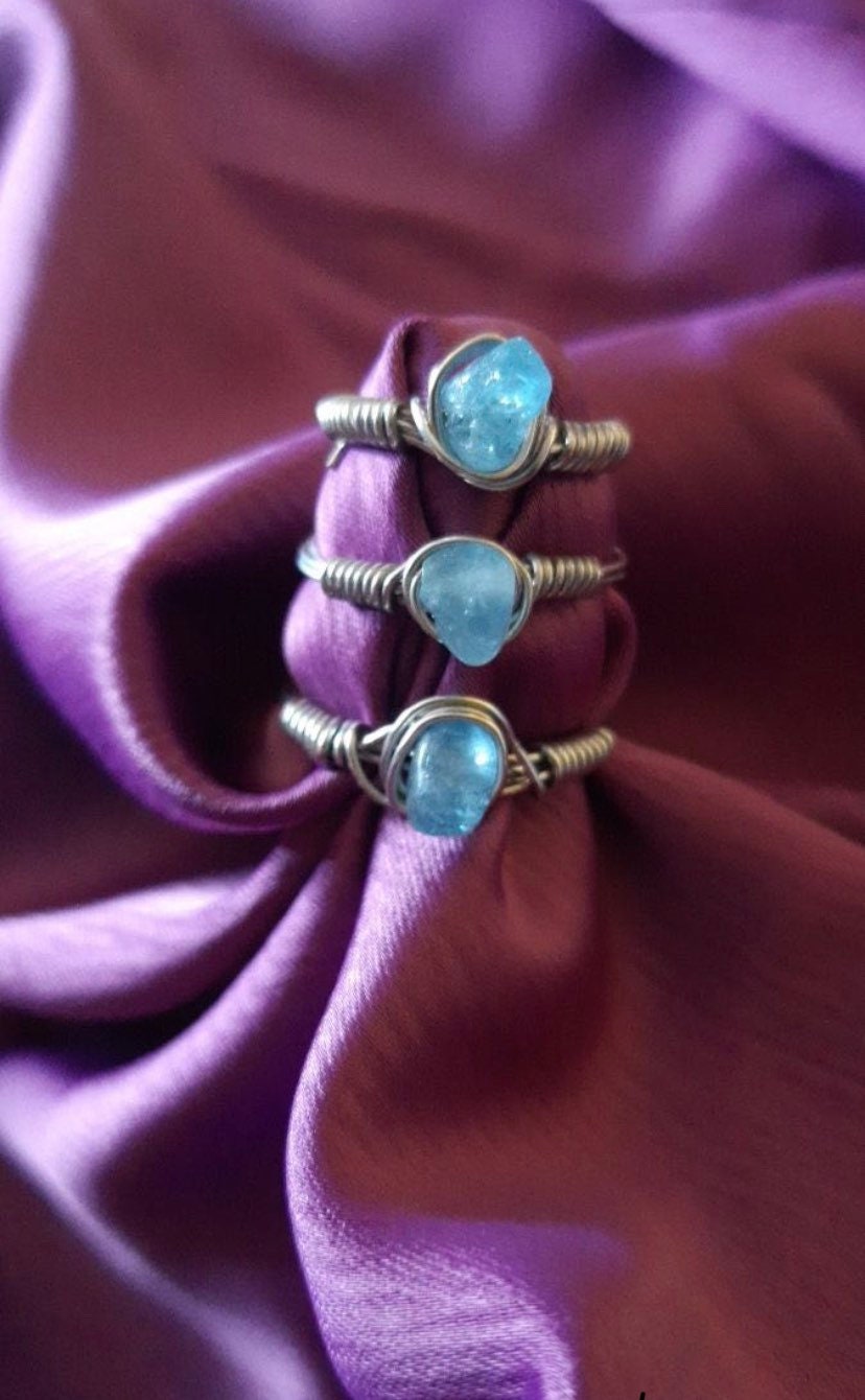 Crystal rings, (Read description),Free UK shipping :)))