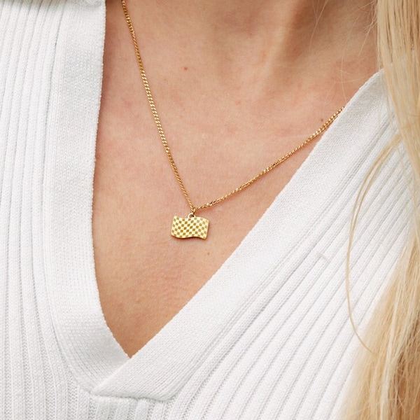 F1 Driver Necklace Etsy